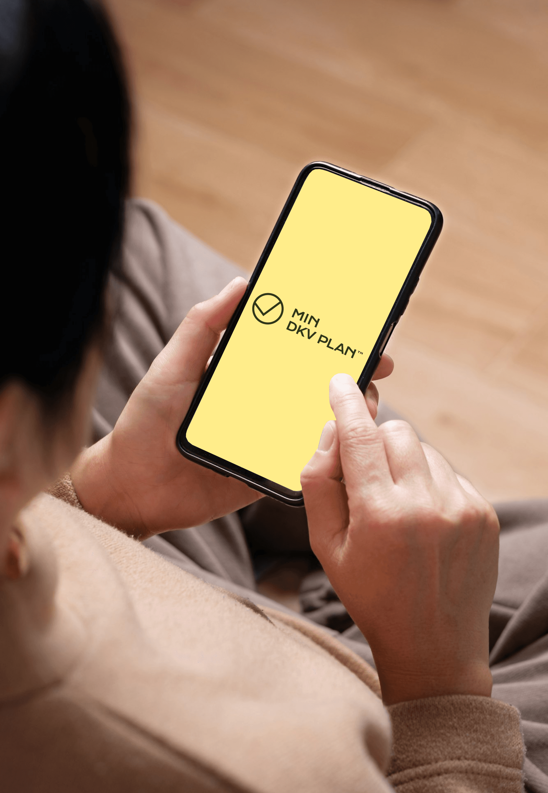 DKV plan på mobilen