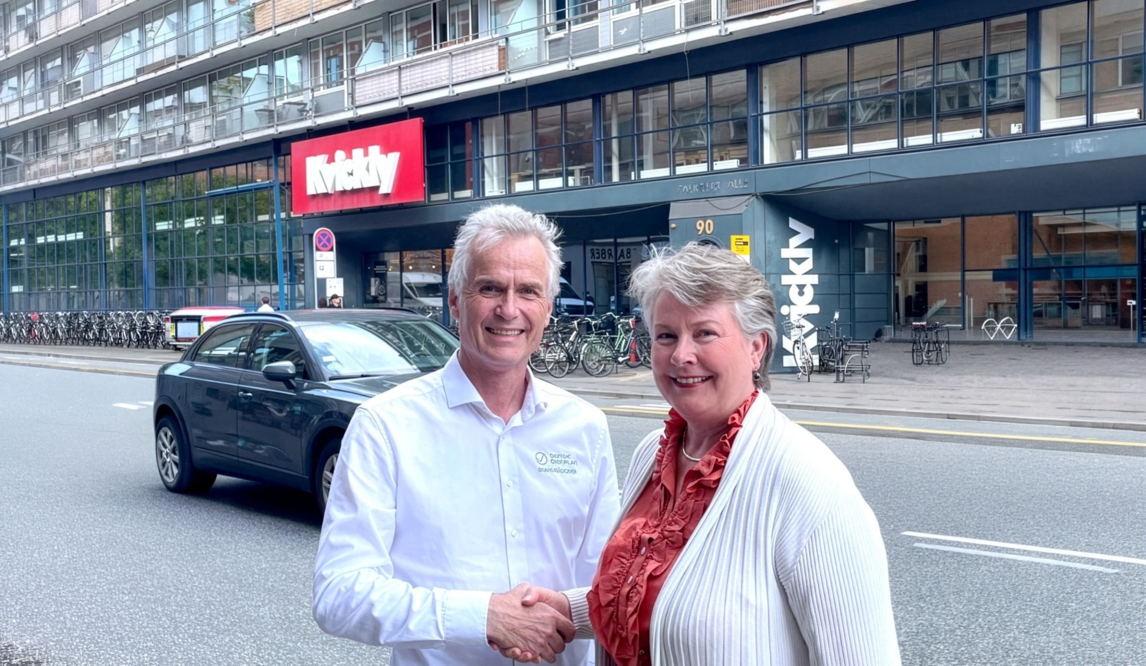 I hjertet af Frederiksberg - en bygning med mange aktører